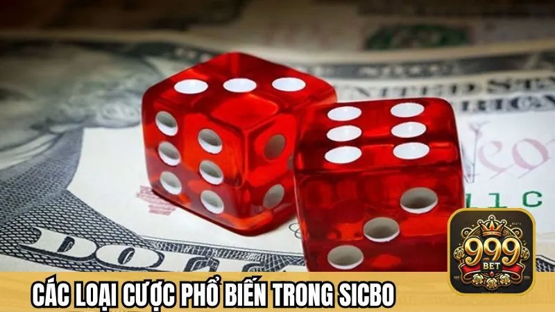 Các loại cược phổ biến nhất trong Sicbo